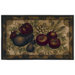 Reflections Medallion Veggies Novelty Rug