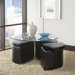 Cosmos Coffee Table with Ottoman (Set of 4)