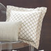 Ina Scallop Silk Organza Decorative Pillow