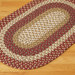 Fabric Multi Red Rug