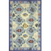 Coastal Blue Novelty Rug