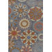 Summit Blue Bold Floral Rug
