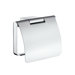 Air Toilet Paper Holder with Cover in Polished Chrome
