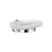 Home Holder with Frosted Glass Soap Dish