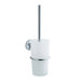Studio Toilet Brush with Frosted Glass Container
