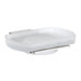 Spa Holder with Frosted Glass Soap Dish