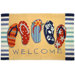 Welcome Sandals Rug