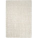 Mink Shags White Rug