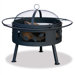 Outdoor Fire Pit with Leaf Design