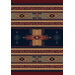 Manhattan Phoenix Navy/Tan Rug