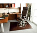 Bamboo Deluxe Hard Floor Rounded Edge Chair Mat