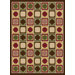 Gallery Multi Circle Square Rug (Set of 4)