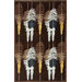 Fables Brown/Beige Floral Rug