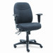 Wrigley Series High-Back Multifunction Chair with Gray Upholstery