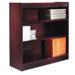 Three-Shelve Square Corner Bookcase