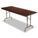 72" Folding Table in Walnut