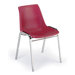 1060 Stack Chair with Black Frame