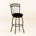 Porterville Swivel Bar Stool - Matte Black Finish