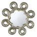 Formia Hexagon Polyurethane Frame Mirror with Beveled Glass