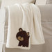 Forest Friends Boa Blanket