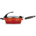 Virgo Covered Deep Skillet with Lid