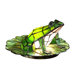 Tiffany Frog Lily Pad 1 Light Accent Lamp