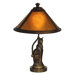 Ginger One Light Accent Table Lamp in Antique Bronze