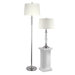 Optic Table and Floor Lamp Set