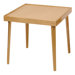 Children's Wood Folding Table in Natural
