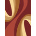 Torino Red Swirls Rug