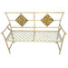 Hathaway Metal Garden Bench