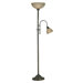 Callahan Torchiere Floor Lamp in Bronze Heritage