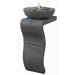 Sinuous Resin Indoor Floor Fountain