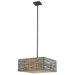 Fortress 3 Light Pendant