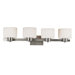 Legacy  Vanity Light in Brushed Steel