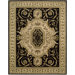 Versaille Palace Black Rug