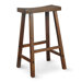 29" Saddleseat Counter Barstool (Distressed Walnut)