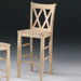 30" Double "X" Stool