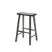 29" Saddleseat Barstool (Distressed Black)