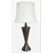 Table Lamp with Softback Shade in Black Nickel