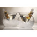 Rockwell Small Stemless Martini Glass (Set of 2)