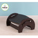 Adjustable Stool for Nursing in Espresso