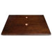 19inches Wood top w/single faucet & drain holes