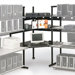 4 Post LAN Rack Bundle - Corner Rack