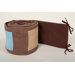Sky Blue Crib Bumper