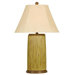 Striated Table Lamp in Brown