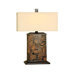 Geometric Shape Porcelain Table Lamp