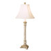 Swirl Buffet Lamp in Silver
