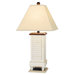Shutter Table Lamp in Antique White