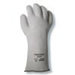 9 White Crusader&reg; Flex Nitrile Non-Woven Felt Lined Heat Resistant Gloves With 14" Gauntlet Cuff